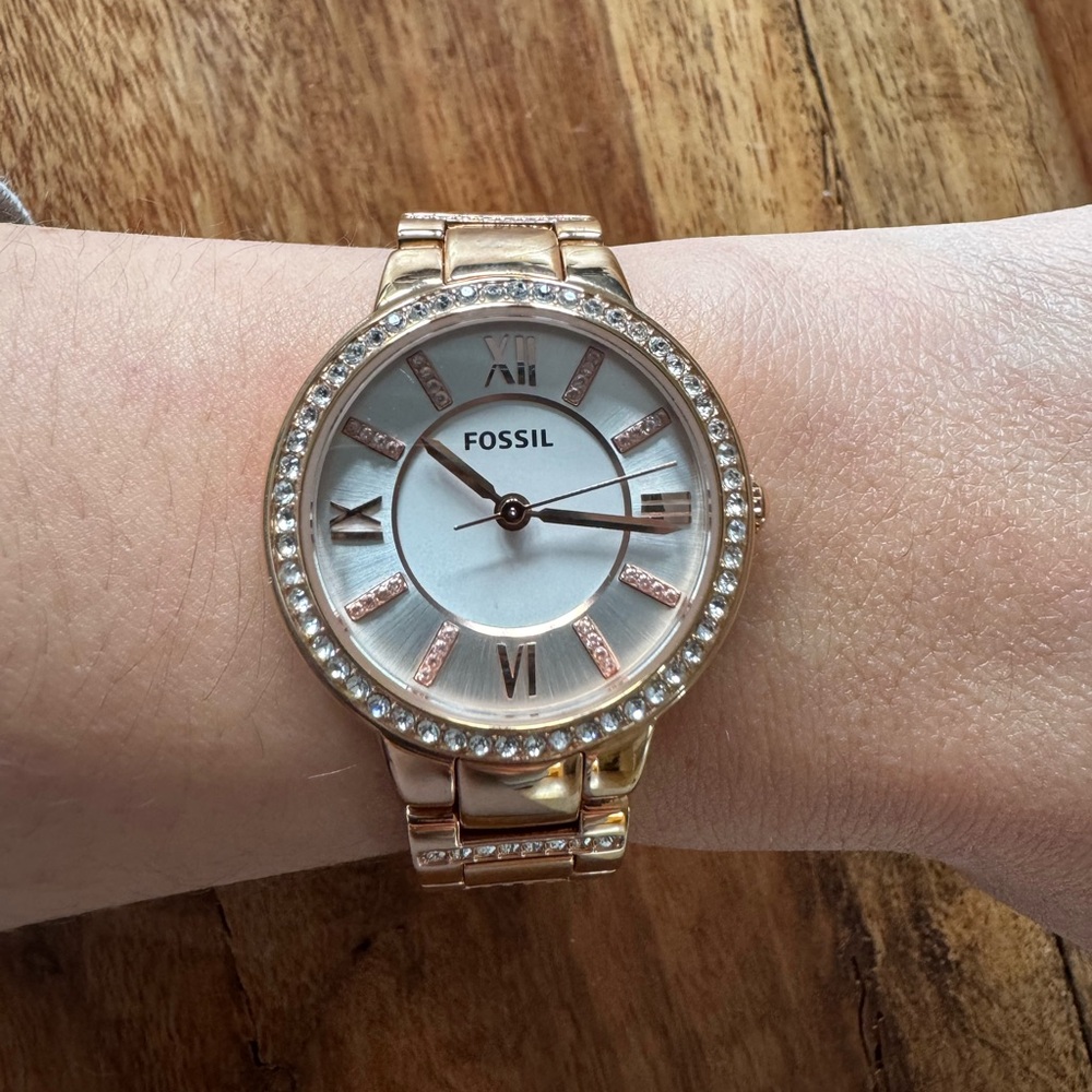 Fossil Women's Rose Gold Watch